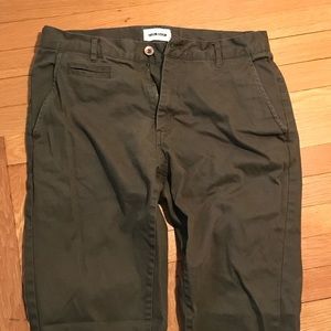 Taylor Stitch Democratic Chinos Olive Green
